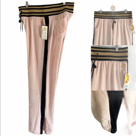 C&C California Pants - C&C California Drawstring Active Pants Large